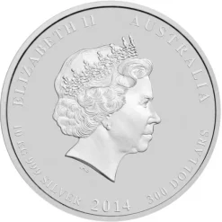 Lunar II - Pferd - 10 KG Silber 2014 *