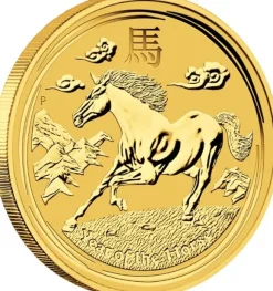 Lunar II Pferd 1/4 Oz Gold 2014