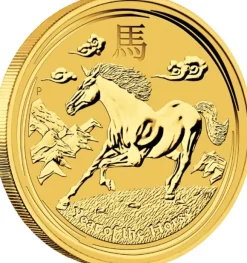 Lunar II Pferd 1/2 Oz Gold 2014