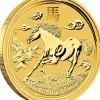 Lunar II Pferd 2 Oz Gold 2014