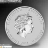 Lunar II Pferd 10 Oz Silber farbig 2014*