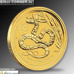 Lunar II Schlange 1/20 Oz Gold 2013