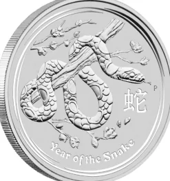 Lunar II - Schlange - 10 Oz Silber 2013 *