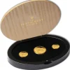 Lunar II - Schwein - 3 Coin Set Gold Proof +Box +COA