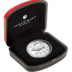 Lunar II Schwein 1 Oz Silber High Relief 2019 +Box +COA*