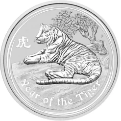 Lunar II - Tiger - 10 KG Slibermünze 2010 *