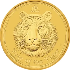 Lunar II Tiger 1/10 Oz Gold 2010