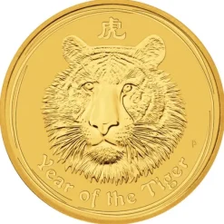 Lunar II Tiger 1/4 Oz Gold 2010