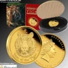 Lunar II Tiger 2010 1/10 Oz Gold Proof + Box +COA