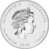 Lunar II - Tiger - 1oz Silber farbig 2010*