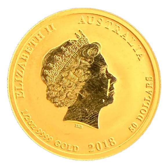 Lunar II - 1/2 Unze Goldmünze verschiedene Jahrgänge - B-Ware