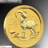 Lunar II Ziege 1/2 Oz Gold 2015