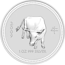 Lunar I - Ochse - 1 KG Silber 2009*
