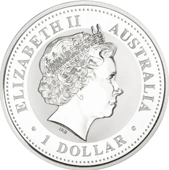 Lunar I - Ochse - 1 Oz Silber 2009*