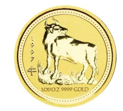 Lunar I Ochse 1/20 Unze Gold 1997