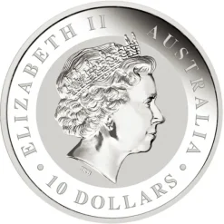 Lunar I Pferd 10 Oz Silber 2002*