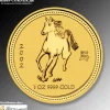 Lunar I - Pferd - 1/10 Unze Gold 2002