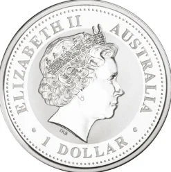 Lunar I - Schlange - 1 Oz Silber 2001*