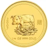 Lunar I Schwein 1/4 Oz Gold 2007