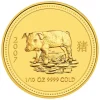 Lunar I - Schwein - 1/10 Unze Gold 2007