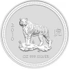 Lunar I Tiger 2 Oz Silber 2010*