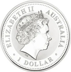 Lunar I - Ziege - 1 Oz Silber 2003*