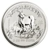 Lunar I Ziege 2 Oz Silber 2003*