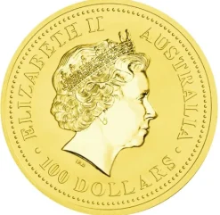 Lunar I - Ziege - 1 Unze Gold 2003