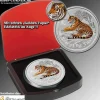 Lunar 2 - Jahr des Tigers - 1 KG Silber Gemstone 2010 + Box + COA