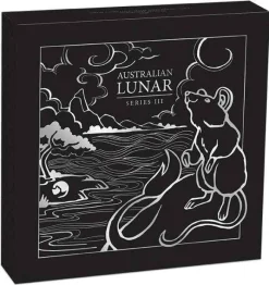 Lunar 3 - Maus - 1 KG Silber Privy Mark 2020 +Box +COA*
