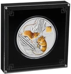 Lunar 3 - Maus - 1 KG Silber Privy Mark 2020 +Box +COA*