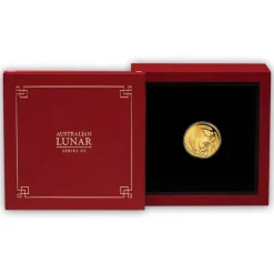 Lunar 3 Maus 1/10 Oz Gold Proof 2020 + Box + COA
