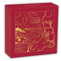 Lunar 3 Maus 1/10 Oz Gold Proof 2020 + Box + COA