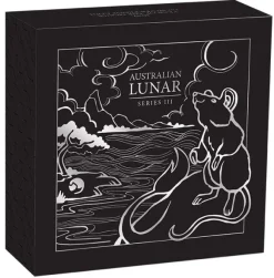 Lunar 3 - Maus - 1 Oz Proof Silber 2020 *