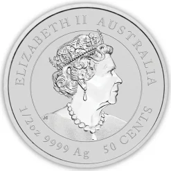 Lunar 3 - Maus - 1/2 Oz Silber farbig 2020*