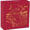 Lunar 3 - Ochse - 1/10 Oz Gold Proof 2021 +Box +COA