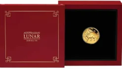 Lunar 3 - Ochse - 1/10 Oz Gold Proof 2021 +Box +COA
