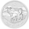 Lunar 2 - Ochse - 5 Oz Silber 2009 *