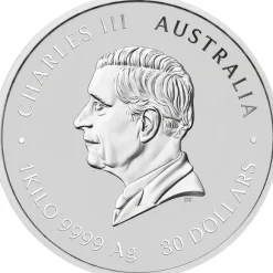 Lunar 3 - Pferd- 1 KG Silber farbig 2026