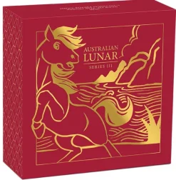 Lunar 3 - Pferd - 1/4 Oz Gold Proof 2026 + Box + COA