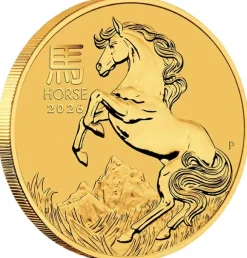 Lunar 3 - Pferd - 1/10 Unze Gold 2026