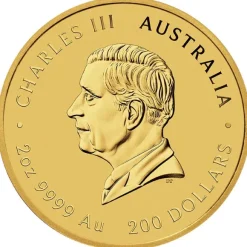 Lunar 3 - Schlange- 2 Oz Gold 2025