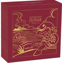 Lunar 3 - Schlange - 1/10 Oz Gold Proof 2025 + Box + COA