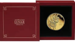 Lunar 3 - Schlange- 1 Oz Gold Proof 2025 + Box + COA
