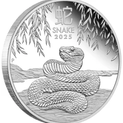 Lunar 3 - Schlange - 1 Oz Silber Proof + Box + COA 2025*