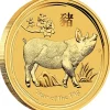 Lunar 2 - Schwein - 1/2 Oz Gold 2019