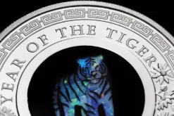 Lunar - Tiger - 1 Oz Silber Opal + Box +COA*