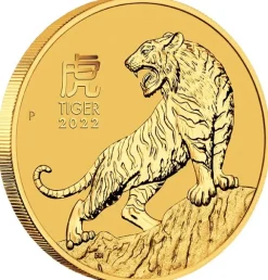 Lunar 3 - Tiger - 1/2 Unze Gold 2022