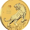 Lunar 3 - Tiger - 2 Unzen Gold 2022