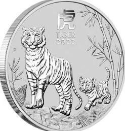 Lunar 3 - Tiger - 1 Unze Silber 2022*